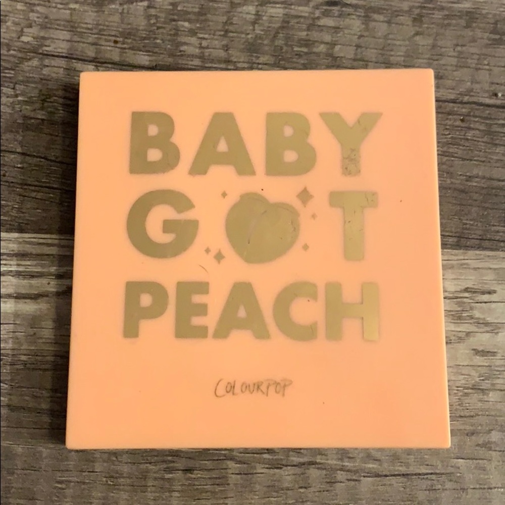 Colourpop Baby Got Peach palette